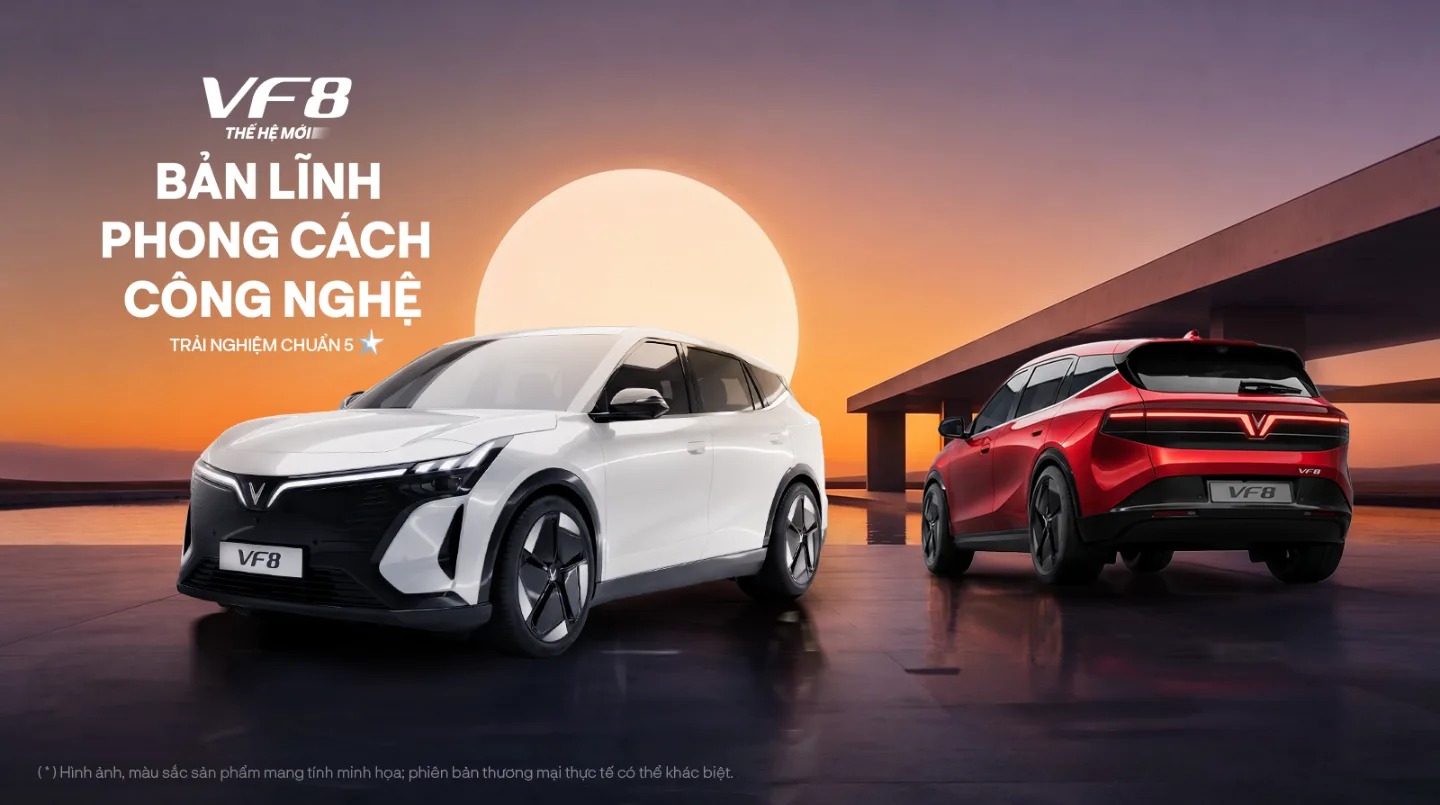 vinhxdcom banner vinfast vf8 New Vinfast VF8